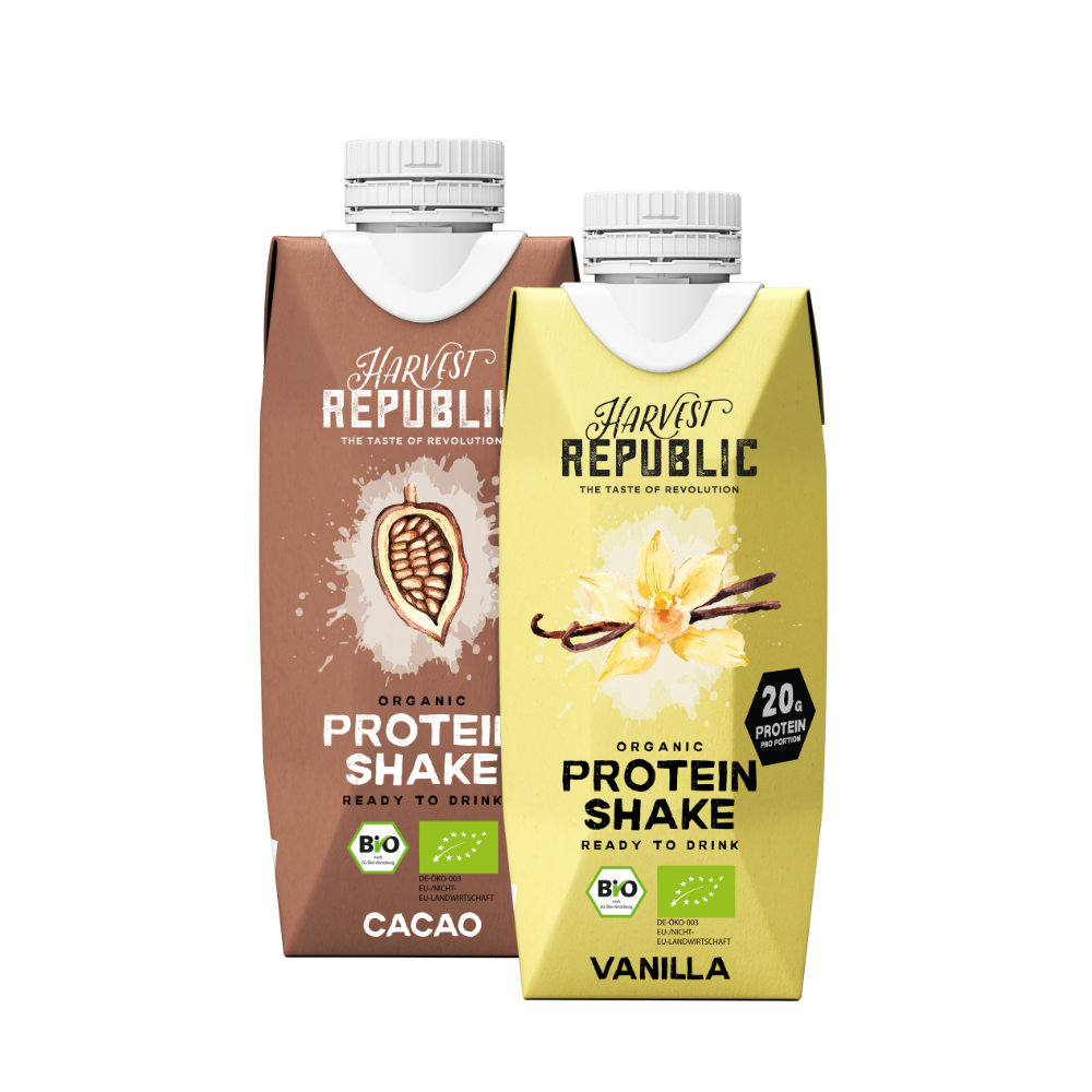 Harvest republic_organic protein shake 330 ml